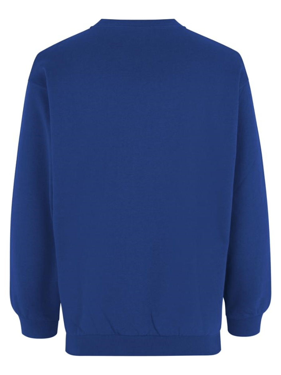 ID Strik & Sweat 0600-kongeblå_S - Bygholm Menswear